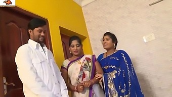 Teen Sisters Pavitra And Bargavi Explore Their Sexuality With An Older Man