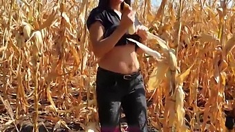 Young European Teen Gets Covered In Cum During Outdoor Farm Labor