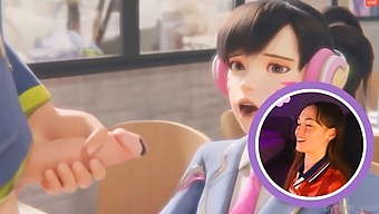 Watch Pornstars React To The Best Of Overwatch Dva