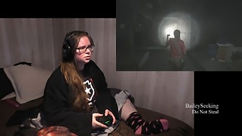 Watch A Gamer Strip Down In Resident Evil 2 Playthrough Part 3