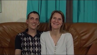 Aroused Married Woman Engages In Sexual Activity With Her Spouse On Homemade Recording Device