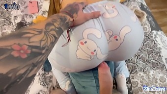 Tattooed Women In Hardcore Pov Action With Cumshot