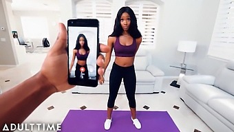 Lacey London Gets Caught Having Sex With Her Step-Brother During Yoga