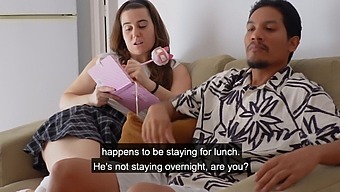 Martina'S Provocative Encounter With Her Father'S Companion