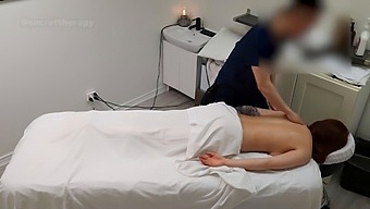 Unprofessional Masseur Takes Advantage Of Innocent Young Waitress In Steamy Encounter