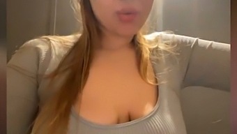 Two Men Pleasure A Hot And Horny Teen In Public