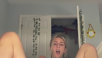 Innocent 18-Year-Old Reaches Orgasm From Self-Pleasure At Home